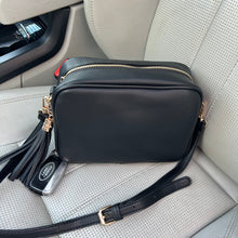 Load image into Gallery viewer, Layla I Black Handbag With Detachable Cross Body Strap