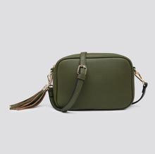 Load image into Gallery viewer, Layla I Khaki Handbag With Detachable Cross Body Strap