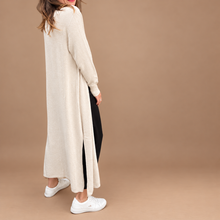 Load image into Gallery viewer, Grace | Warm Ivory | Longline Cardigan