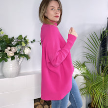 Load image into Gallery viewer, Luna Knit I Fuchsia Pink