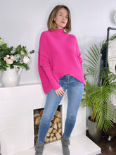 Load image into Gallery viewer, Luna Knit I Fuchsia Pink