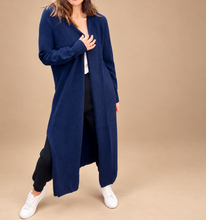 Load image into Gallery viewer, Grace | Midnight Navy | Longline Cardigan

