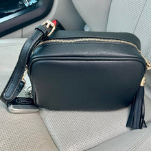 Load image into Gallery viewer, Layla I Black Handbag With Detachable Cross Body Strap
