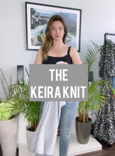 Load and play video in Gallery viewer, Keira Knit | Light Grey
